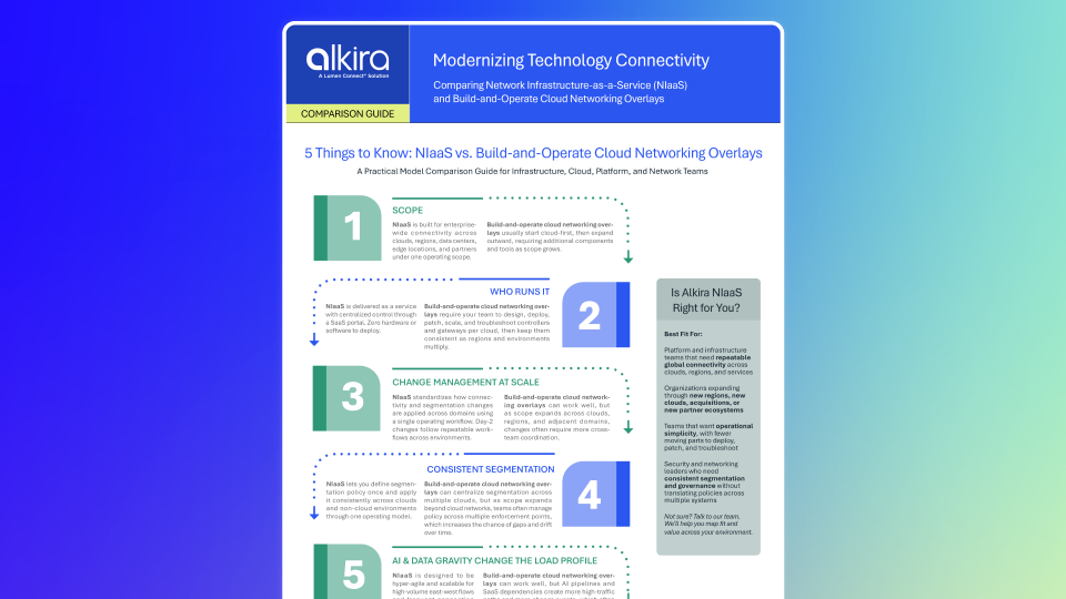 Modernizing Technology Connectivity – Comparison Guide